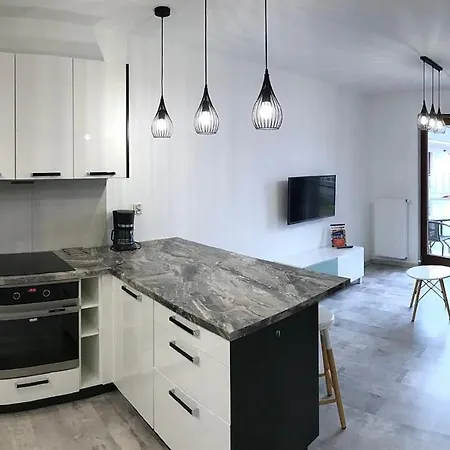 Apartament Srebrny Apartmán Gdaňsk